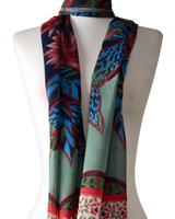 Chal Pantanal - Mousseline de Poliéster/ 45x210 - Scarfme | Bufandas, Pañuelos, Chales, Turbantes