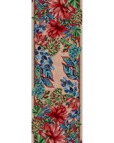 Chal Pantanal- Mousseline de Seda/ 60x210 - Scarfme | Bufandas, Pañuelos, Chales, Turbantes