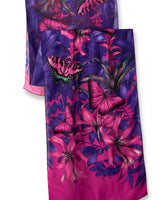 Chal Pink Purple - Mousseline de Poliester/ 45x210 - Scarfme | Bufandas, Pañuelos, Chales, Turbantes