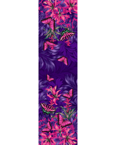 Chal Pink Purple - Mousseline de Poliester/ 45x210 - Scarfme | Bufandas, Pañuelos, Chales, Turbantes