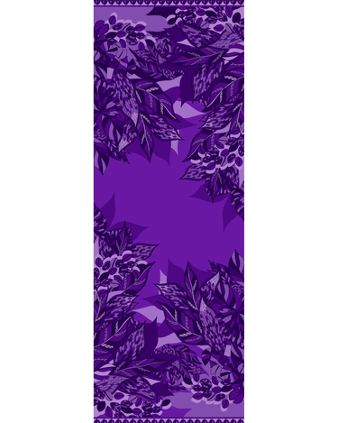 Chal Ramos de Púrpura- Mousseline de Seda/ 60x210 - Scarfme | Bufandas, Pañuelos, Chales, Turbantes