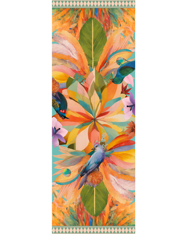 Chal Força da Mata- Mousseline de Seda/ 60x210 - Scarfme | Bufandas, Pañuelos, Chales, Turbantes