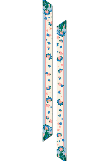 Twilly Manacá- Satén de Seda/ 8x130 - Scarfme | Bufandas, Pañuelos, Chales, Turbantes