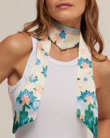 Twilly Manacá- Satén de Seda/ 8x130 - Scarfme | Bufandas, Pañuelos, Chales, Turbantes