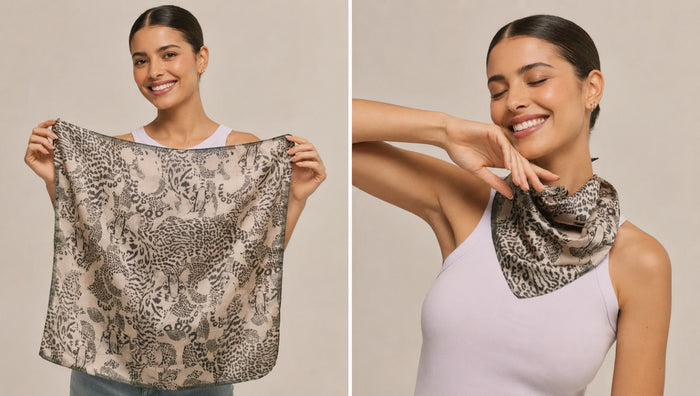 Cómo usar un pañuelo y convertir tu look en tendencia