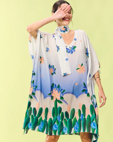 Kaftan Manacá- Corto/ Seda - Scarfme | Bufandas, Pañuelos, Chales, Turbantes