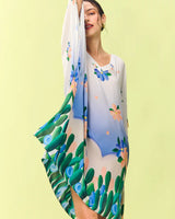Kaftan Manacá- Corto/ Seda - Scarfme | Bufandas, Pañuelos, Chales, Turbantes