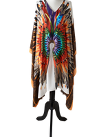 Kaftan Corto Cocar - Viscose - Scarfme | Bufandas, Pañuelos, Chales, Turbantes