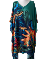 Kaftan Corto Mata Atlántica - Viscose - Scarfme | Bufandas, Pañuelos, Chales, Turbantes