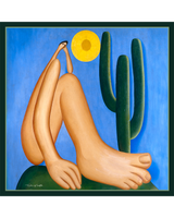 Pañuelo Abaporu - Satén de Seda/ 90x90 - Scarfme | Bufandas, Pañuelos, Chales, Turbantes