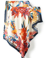 Pañuelo Turbante Floral Sunset- Viscose/ 90x90 - Scarfme | Bufandas, Pañuelos, Chales, Turbantes