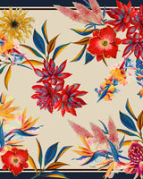 Pañuelo Turbante Floral Sunset- Viscose/ 90x90 - Scarfme | Bufandas, Pañuelos, Chales, Turbantes
