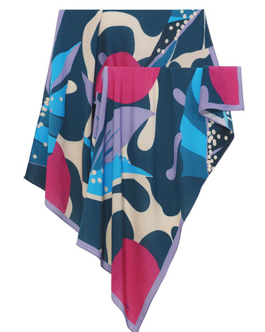 Pañuelo Turbante Flor Paraiso - Viscose/ 90x90 - Scarfme | Bufandas, Pañuelos, Chales, Turbantes