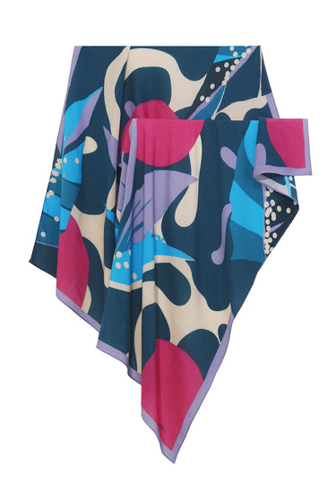 Pañuelo Turbante Flor Paraiso - Viscose/ 90x90 - Scarfme | Bufandas, Pañuelos, Chales, Turbantes