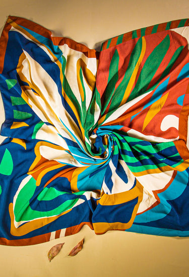 Borboleta Abstracto - Viscose - Scarfme | Bufandas, Pañuelos, Chales, Turbantes