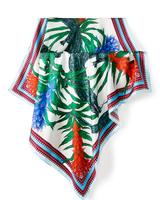 Pañuelo Bromélia- Twill de Seda/ 50x50 - Scarfme | Bufandas, Pañuelos, Chales, Turbantes