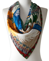 Pañuelo Greta- Twill de Seda/ 90x90 - Scarfme | Bufandas, Pañuelos, Chales, Turbantes