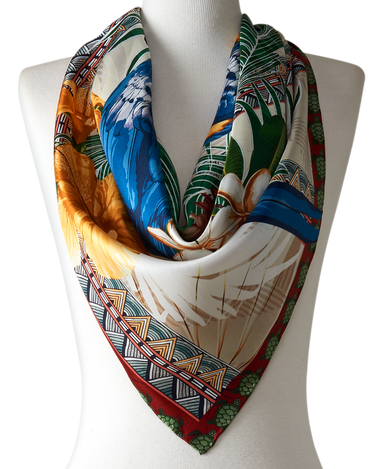 Pañuelo Greta- Twill de Seda/ 90x90 - Scarfme | Bufandas, Pañuelos, Chales, Turbantes