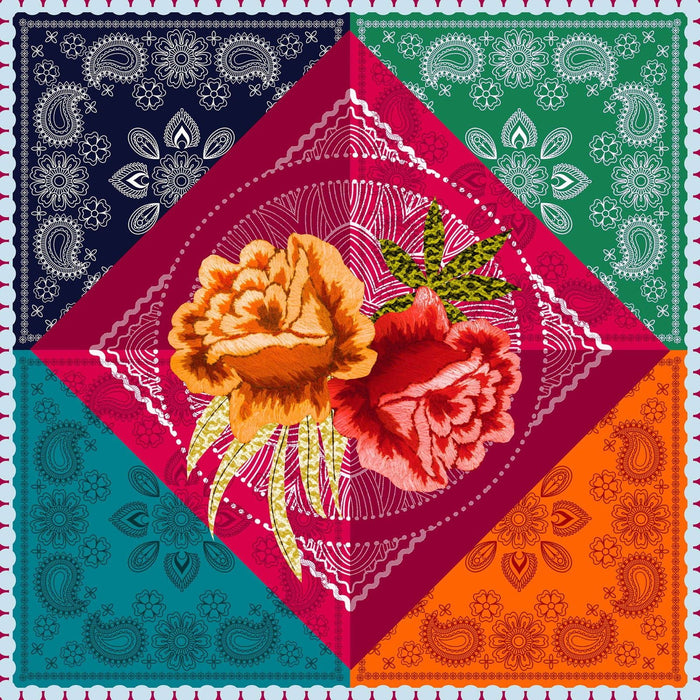Pañuelo Judith- Twill de Seda/ 90x90 - Scarfme | Bufandas, Pañuelos, Chales, Turbantes