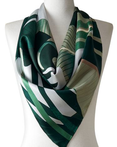 Pañuelo Lueji - Twill de Seda/ 90x90 - Scarfme | Bufandas, Pañuelos, Chales, Turbantes