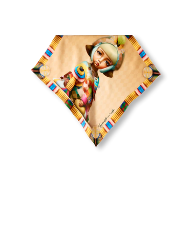 Pañuelo Toymanifesto Guadiã-Twill de Seda/ 90x90 - Scarfme | Bufandas, Pañuelos, Chales, Turbantes