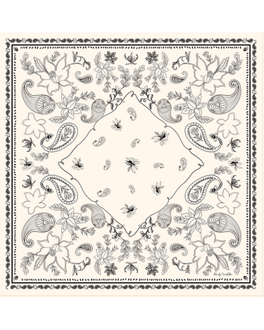 Pañuelo Bandana Gloriosa- Satén de Seda/ 65x65 - Scarfme | Bufandas, Pañuelos, Chales, Turbantes