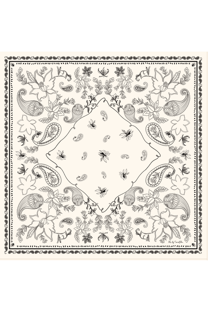 Pañuelo Bandana Gloriosa- Satén de Seda/ 65x65 - Scarfme | Bufandas, Pañuelos, Chales, Turbantes