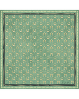 Pañuelo Gravataria Green- Satén de Seda/ 65x65 - Scarfme | Bufandas, Pañuelos, Chales, Turbantes