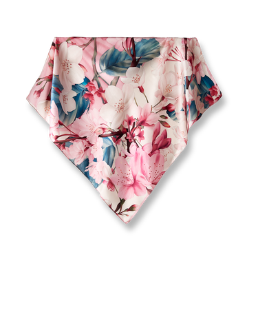 Pañuelo Cerejeiras Benevolencia - Satén de Seda/ 65x656 - Scarfme | Bufandas, Pañuelos, Chales, Turbantes