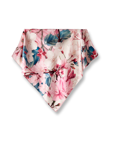 Pañuelo Cerejeiras Benevolencia - Satén de Seda/ 65x656 - Scarfme | Bufandas, Pañuelos, Chales, Turbantes