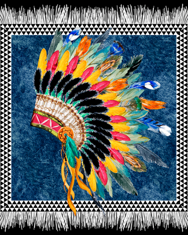 Pañuelo Cherokee- Twill de Seda/ 50x50 - Scarfme | Bufandas, Pañuelos, Chales, Turbantes