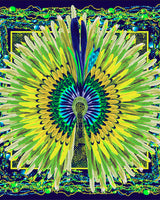 Pañuelo Cocar Brasil Twill de Seda/ 90x90 - Scarfme | Bufandas, Pañuelos, Chales, Turbantes