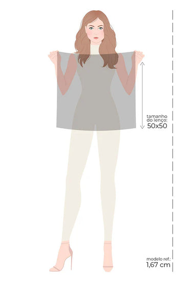 Pañuelo Cocar- Satén de Poliester/ 50x50 - Scarfme | Bufandas, Pañuelos, Chales, Turbantes