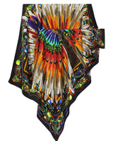 Pañuelo Cocar - Twill de Seda/ 90x90 - Scarfme | Bufandas, Pañuelos, Chales, Turbantes