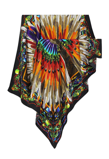 Pañuelo Cocar - Twill de Seda/ 90x90 - Scarfme | Bufandas, Pañuelos, Chales, Turbantes