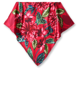 Pañuelo Flor Flamingo - Twill de Seda/ 65x65 - Scarfme | Bufandas, Pañuelos, Chales, Turbantes