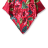 Pañuelo Flor Flamingo - Twill de Seda/ 65x65 - Scarfme | Bufandas, Pañuelos, Chales, Turbantes