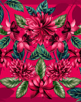 Pañuelo Flor Flamingo - Twill de Seda/ 65x65 - Scarfme | Bufandas, Pañuelos, Chales, Turbantes