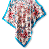 Pañuelo Floral Delicado- Twill de Seda / 50x50 - Scarfme | Bufandas, Pañuelos, Chales, Turbantes