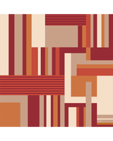 Pañuelo Geométrico Conceptual - Satén de Poliéster/ 90x90 - Scarfme | Bufandas, Pañuelos, Chales, Turbantes