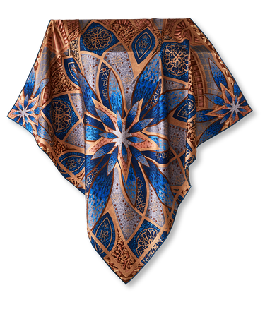 Max Pañuelo Grand Mosque- Mousseline de Seda/ 130x130 - Scarfme | Bufandas, Pañuelos, Chales, Turbantes