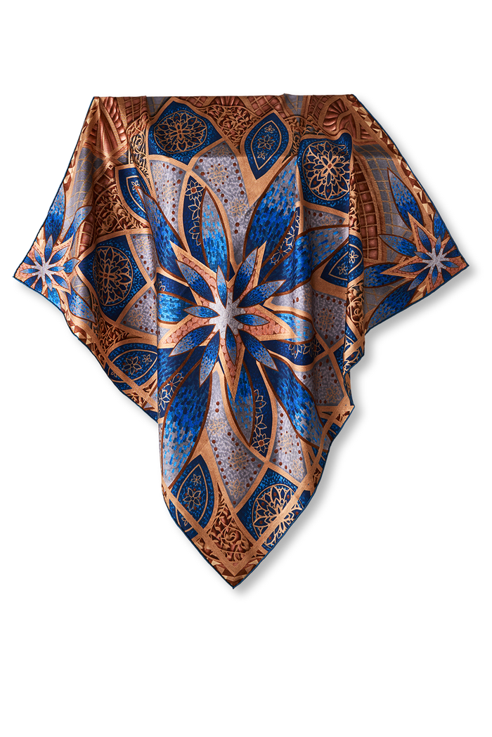 Max Pañuelo Grand Mosque- Mousseline de Seda/ 130x130 - Scarfme | Bufandas, Pañuelos, Chales, Turbantes