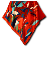 Pañuelo Julie- Satén de Seda/ 65x65 - Scarfme | Bufandas, Pañuelos, Chales, Turbantes