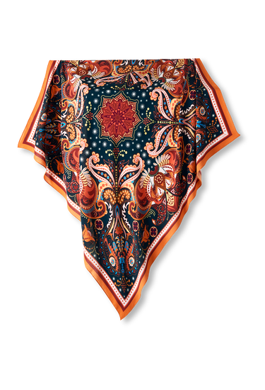 Pañuelo Turbante Mandala - Viscose/ 90x90 - Scarfme | Bufandas, Pañuelos, Chales, Turbantes