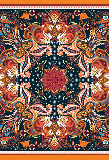 Pañuelo Turbante Mandala - Viscose/ 90x90 - Scarfme | Bufandas, Pañuelos, Chales, Turbantes