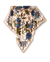 Pañuelo Marble Flowers - Satén de Seda/ 90x90 - Scarfme | Bufandas, Pañuelos, Chales, Turbantes