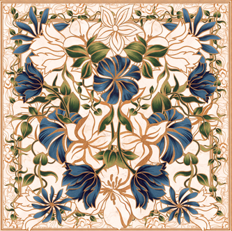 Max Pañuelo Marble Flowers - Mousseline de Seda/ 130x130 - Scarfme | Bufandas, Pañuelos, Chales, Turbantes