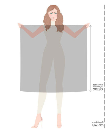 Pañuelo Marble Flowers - Satén de Poliéster/ 90x90 - Scarfme | Bufandas, Pañuelos, Chales, Turbantes