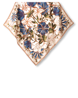 Pañuelo Marble Flowers- Twill de Seda/ 65x65 - Scarfme | Bufandas, Pañuelos, Chales, Turbantes