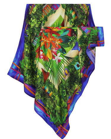 Pañuelo Nordeste - Twill de Seda/ 90x90 - Scarfme | Bufandas, Pañuelos, Chales, Turbantes